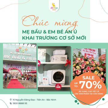 Mừng khai trương cửa hàng Mẹ Bầu và Em Bé Ú