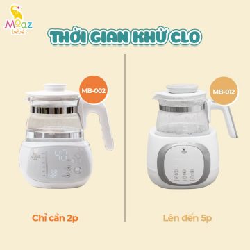 Sự khác nhau giữa bình nước