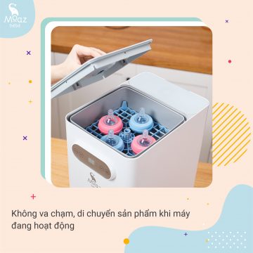 Những lưu ý khi sử dụng máy rửa bình MB-035