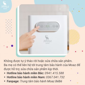 Những lưu ý khi sử dụng máy rửa bình MB-035