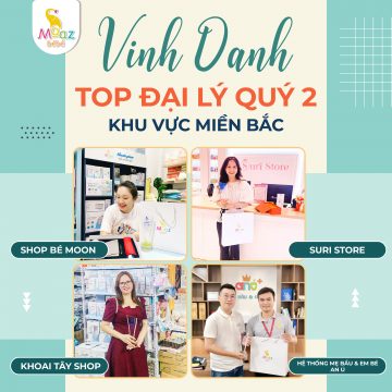 Moaz BéBé vinh danh top đại lý xuất sắc khu vực miền Bắc quý II