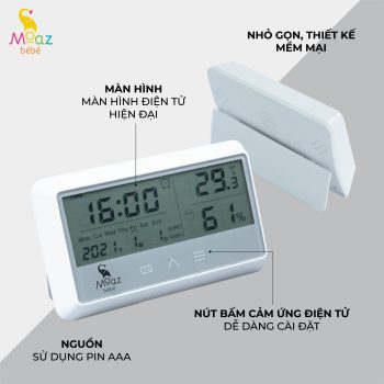 Moaz BeBe Electric Thermal Hygrometer