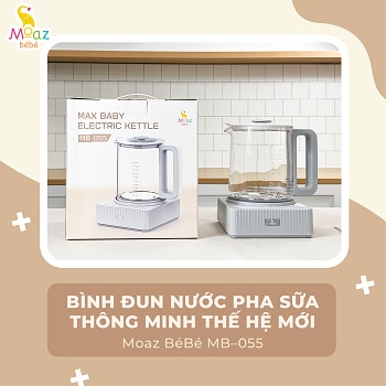 Moaz Bebe Max Baby Electric Kettle MB 055