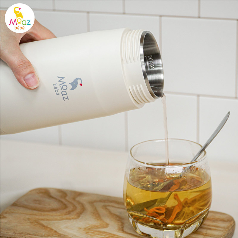 Moaz Bebe Portable Kettle MB-058 4 binh dun nuoc pha sua di dong mb058 4