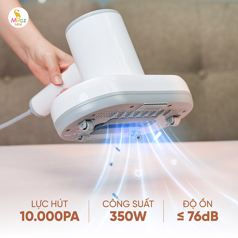 Moaz BéBé Bed & Mattress Vacuum Cleaner MB-108 4 may hut bui giuong nem mb108 05