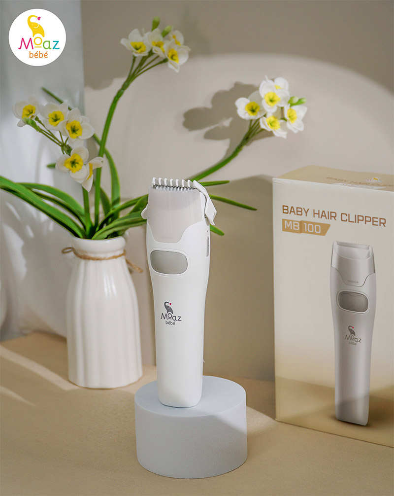 Moaz BéBé Electric Baby Hair Clipper MB-100 9 tong do cat toc cho be mb100 8